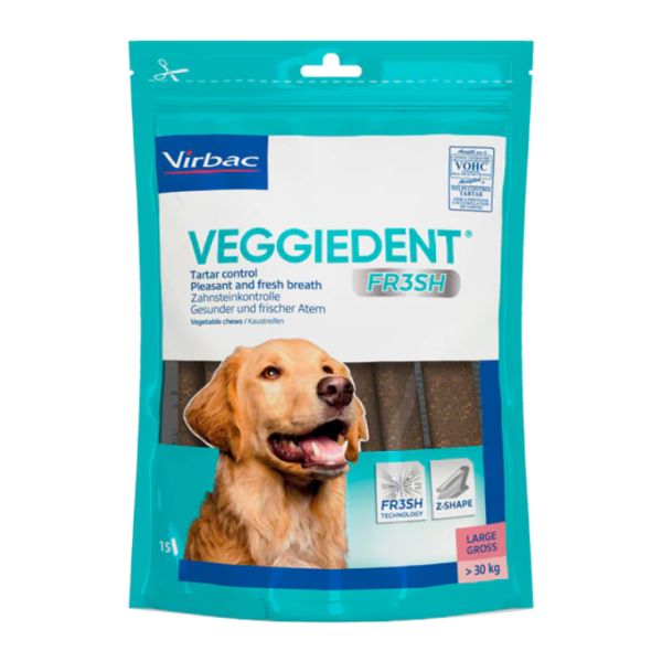 Virbac Veggiedent Fr3sh L 15 Chews