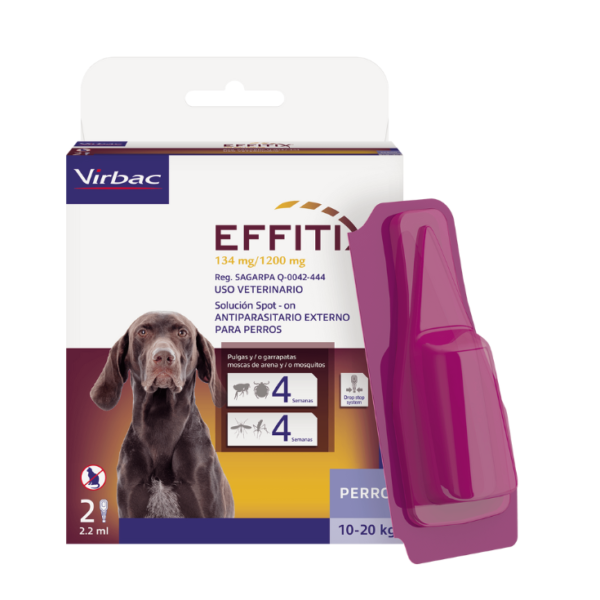 Virbac Effitix Antiparasitario 10-20 kg