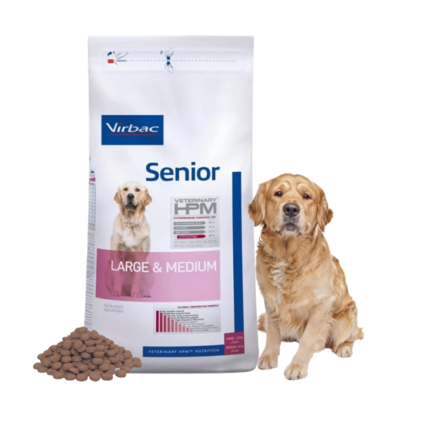 Alimento Virbac Senior Large & Medium 12 kg