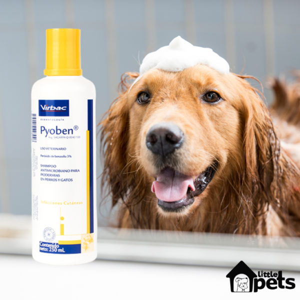 Virbac Pyoben Shampoo 250ml - Imagen 2
