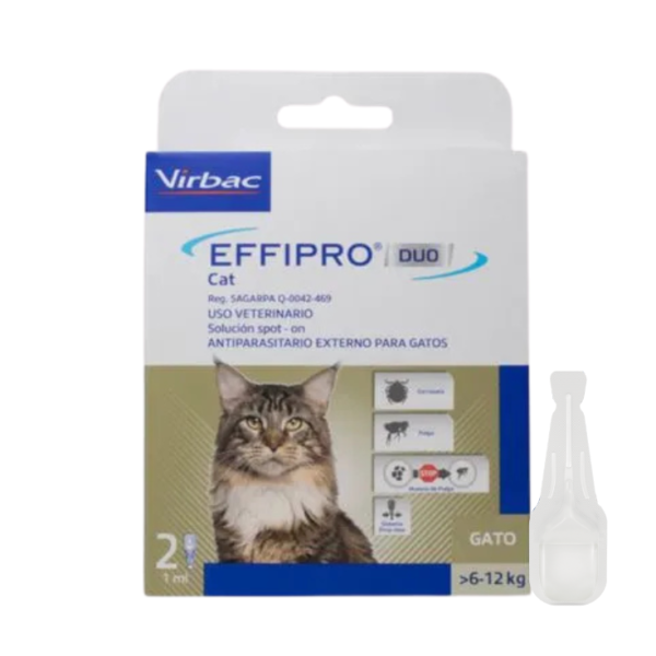 Virbac Effipro Duo Cat 6-12 kg