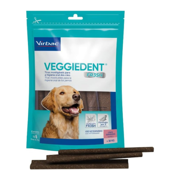 Virbac Veggiedent Fr3sh L 15 Chews - Imagen 2
