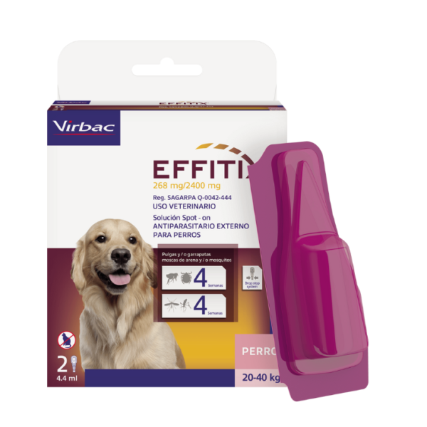Virbac Effitix Antiparasitario 20-40 kg