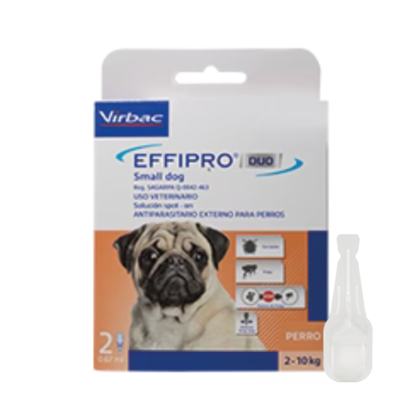 Virbac Effipro Duo Small Dog 2-10 kg