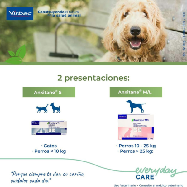 Virbac Anxitane S 30 Tabletas - Imagen 4