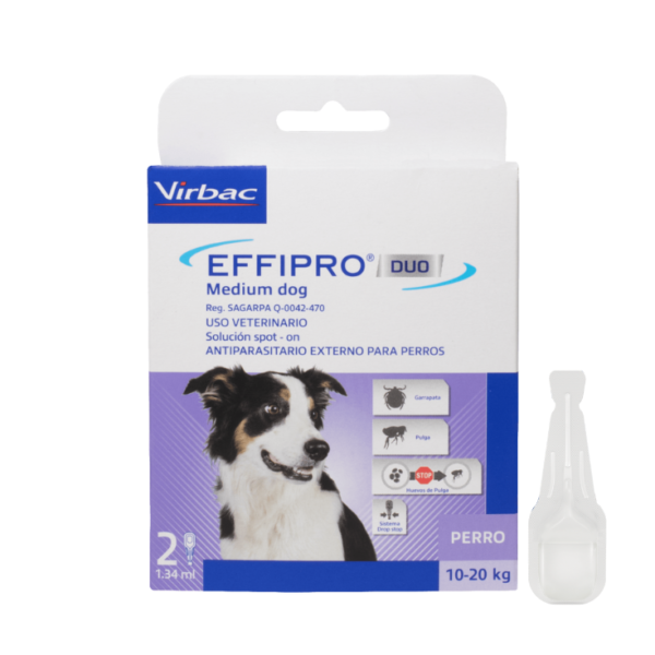 Virbac Effipro Duo Medium Dog 10-20 kg