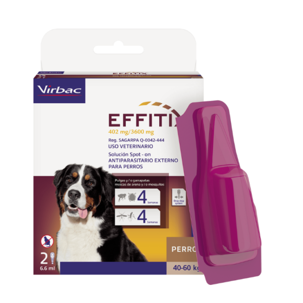 Virbac Effitix Antiparasitario 40-60 kg