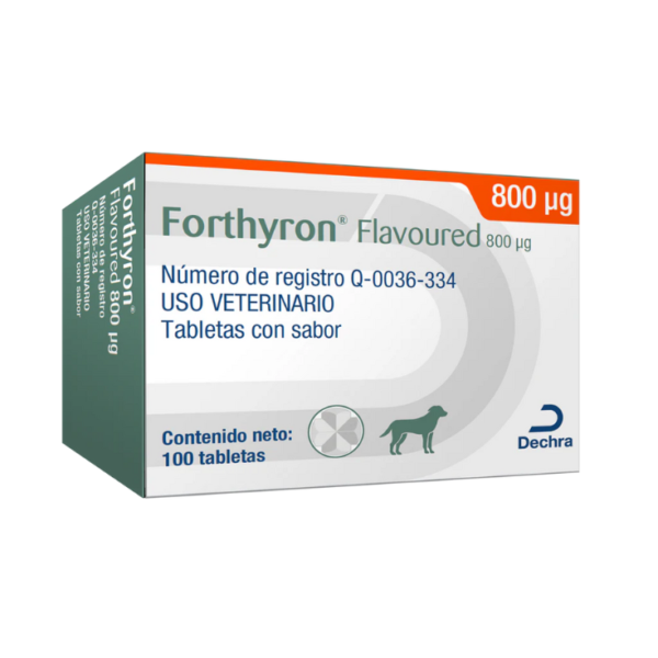 Dechra Forthyron 800 mg 100 Tabletas