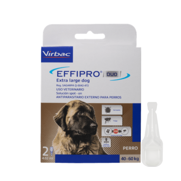 Virbac Effipro Duo Extra Large Dog 40-60 kg