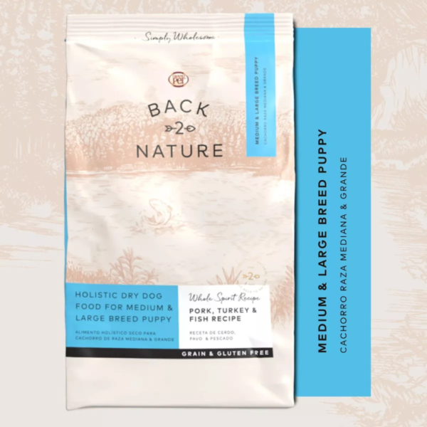 GrandPet Back 2 Nature Cachorro Raza Mediana y Grande 15 kg - Imagen 2