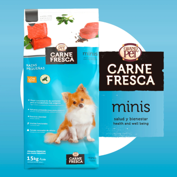 GrandPet Carne Fresca Minis 4 kg - Imagen 2