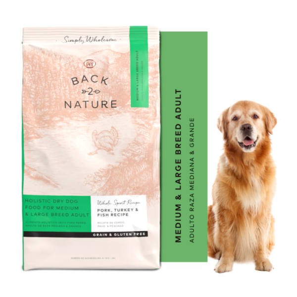 GrandPet Back 2 Nature Adulto Razas Medianas y Grandes 15 kg