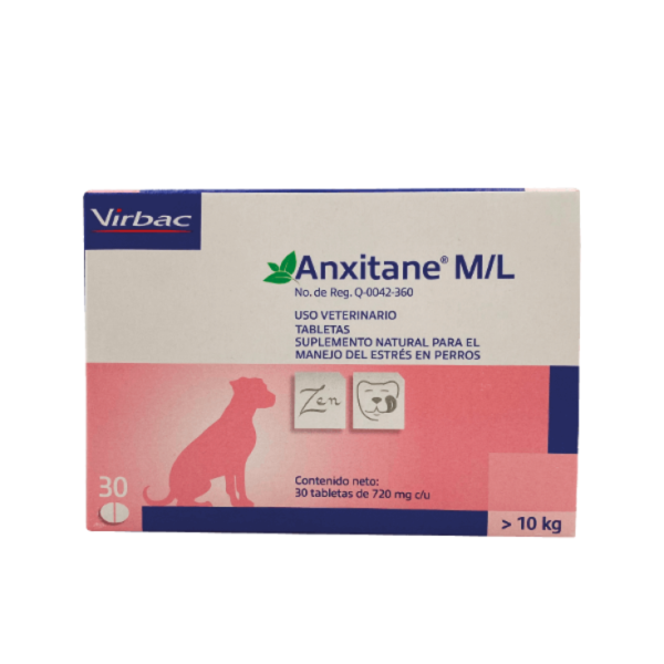 Virbac Anxitane ML 30 Tabletas