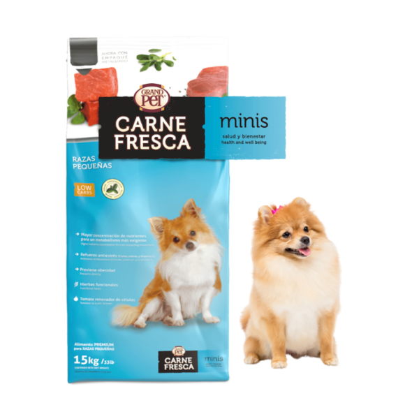 GrandPet Carne Fresca Minis 4 kg