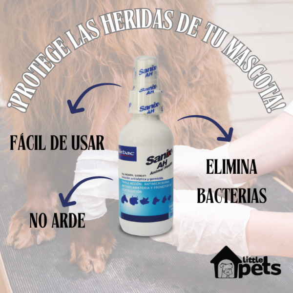 Virbac Sanix Ah 120 ml - Imagen 2