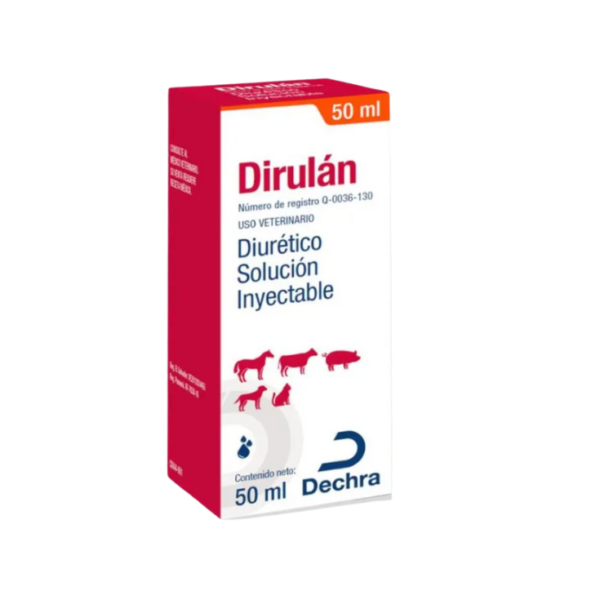 Dechra Dirulan Inyectable 50mg 50 ml