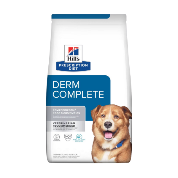 Hill's Prescription Diet Derm Complete Canine 10.8 kg