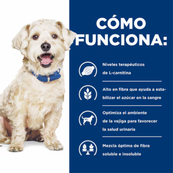 Hill's Prescription Diet w/d Multi-Benefit Canine 12.5 kg - Imagen 3