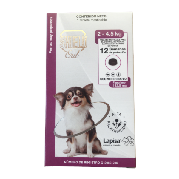 Lapisa Shield Out 112.5 mg 2>4.5 kg