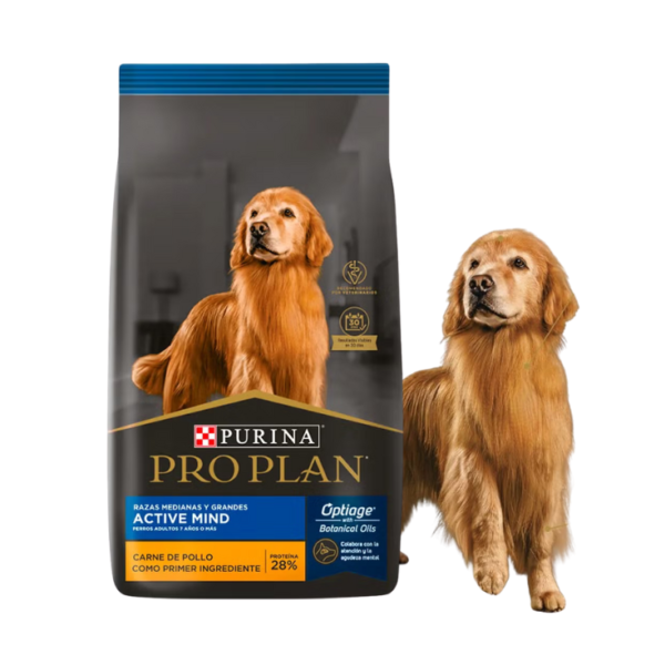 Pro Plan Optiage Active Mind Razas Medianas y Grandes 13 kg
