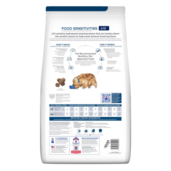 Hill's Prescription Diet Z/D Food Sensitivities Canine 7.9 kg - Imagen 2