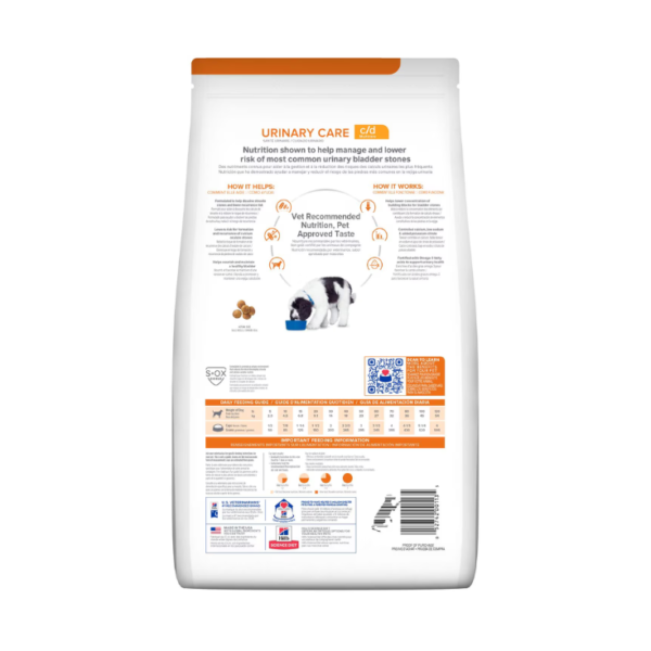 Hill's Prescription Diet C/D Multicare Urinary Care Canine 12.5 kg - Imagen 2