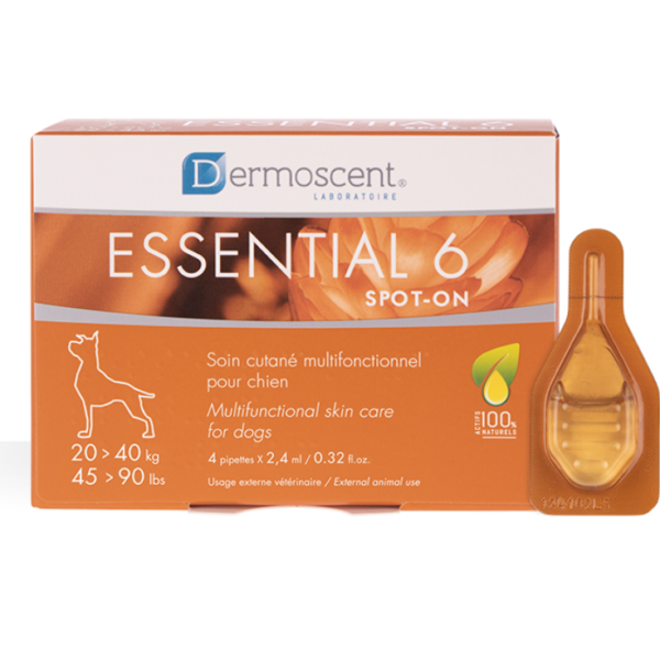 Lapisa Dermoscent Essential 6 Spot On Dog 20 > 40 kg