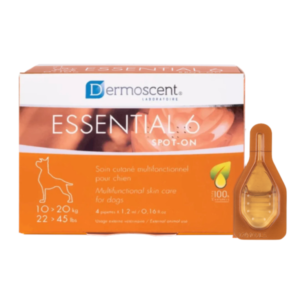 Lapisa Dermoscent Essential 6 Spot On Dog 10 > 20 kg