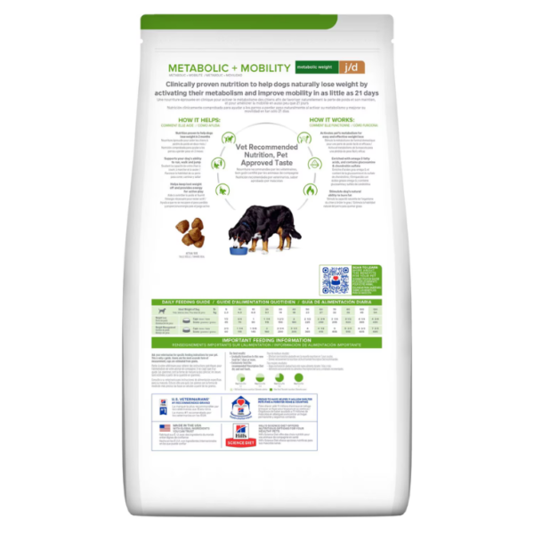 Hill's Prescription Diet Metabolic + Mobility Canine 3.8 kg - Imagen 2