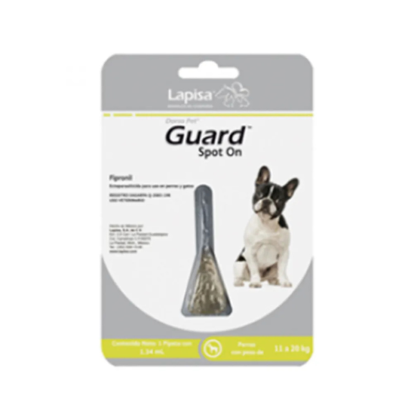 Lapisa Dorso Pet Guard Spot On 1.34 mL Perro Mediano