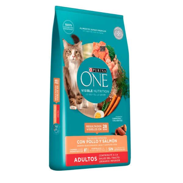 Purina One Gato Adulto Pollo y Salmón 7 kg - Imagen 3