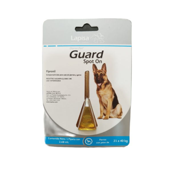 Lapisa Dorso Pet Guard Spot On 2.68 mL Perro Grande