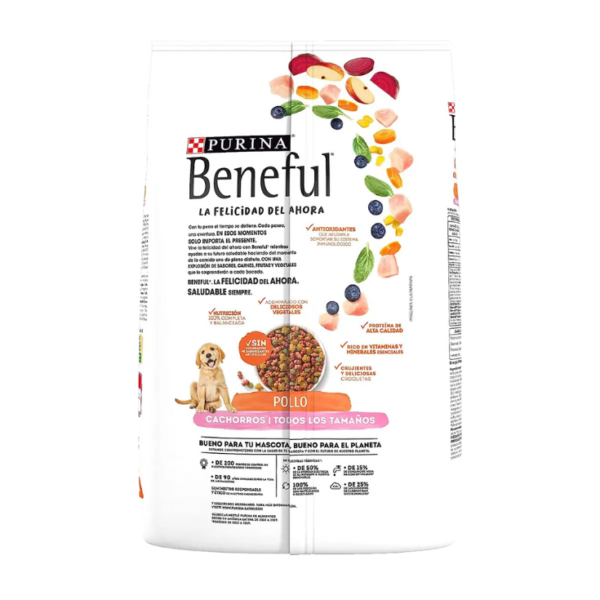 Purina Beneful Pollo Cachorros Todos Los Tamaños 10 kg - Imagen 3