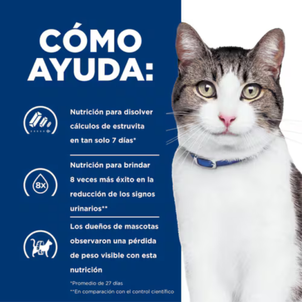 Hill's Prescription Diet C/D + Metabolic Feline 2.8 kg - Imagen 4