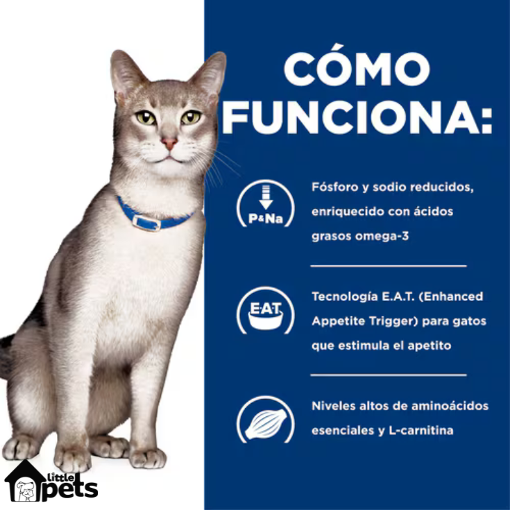 Hill's Prescription Diet K/D Kidney Care Feline 3.8 kg - Imagen 6