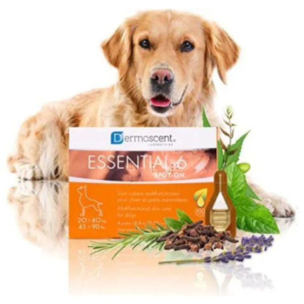 Lapisa Dermoscent Essential 6 Spot On Dog 20 > 40 kg - Imagen 2