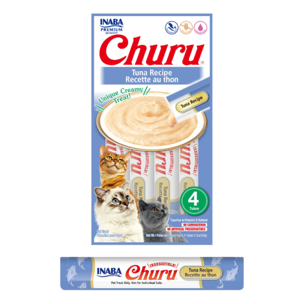 Inaba Churu Receta Atún Caja de 192 Piezas - Imagen 3