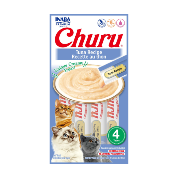 Inaba Churu Receta Atún Caja de 192 Piezas - Imagen 4