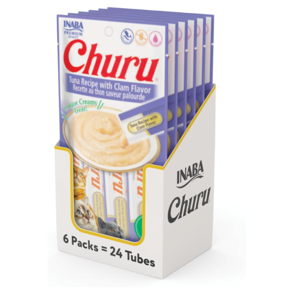 Inaba Churu Receta Atún y Almeja Caja de 192 Piezas - Imagen 2