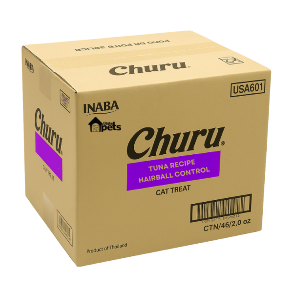 Inaba Churu Receta Atún Hairball Control Caja de 192 Piezas