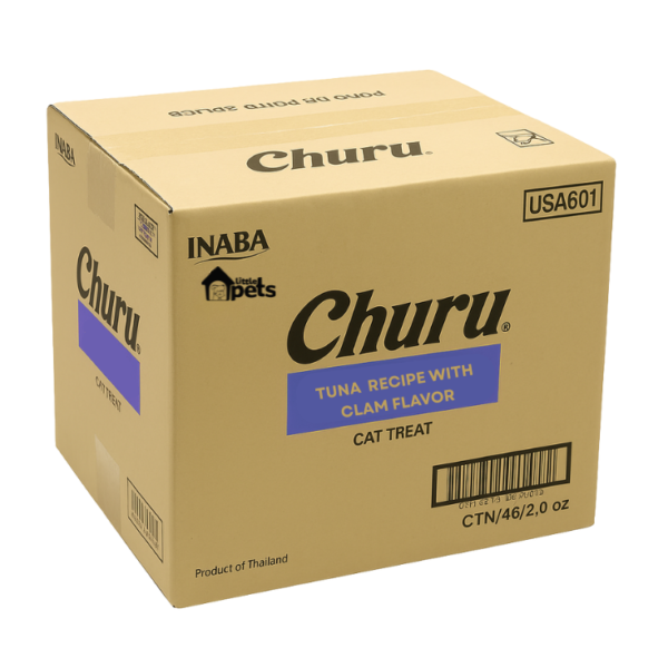 Inaba Churu Receta Atún y Almeja Caja de 192 Piezas