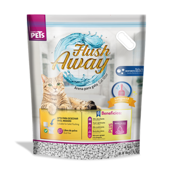 Fancy Pets Arena Para Gato Flush Away 4 Kg