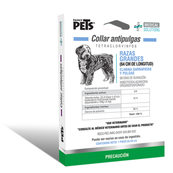Medical Solutions Collar Antipulgas P/Razas Grandes (64 cm) - Imagen 2