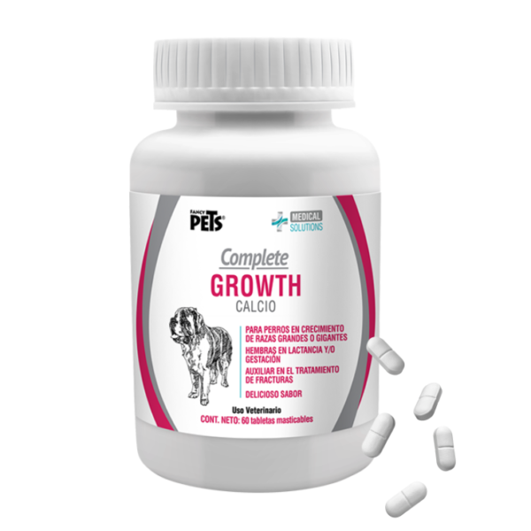 Medical Solutions Complete Growth P/Perros 60 Tabletas