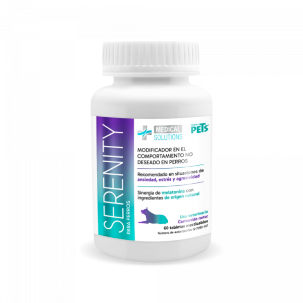 Medical Solutions Serenity P/Perros 60 Tabletas - Imagen 2