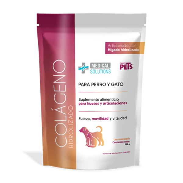 Medical Solutions Colageno En Polvo P/Perros Y Gatos 200 Grs
