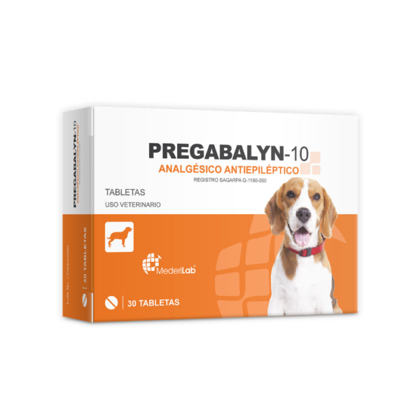 MederiLab Pregabalyn - 10 Analgésico 30 Tabletas