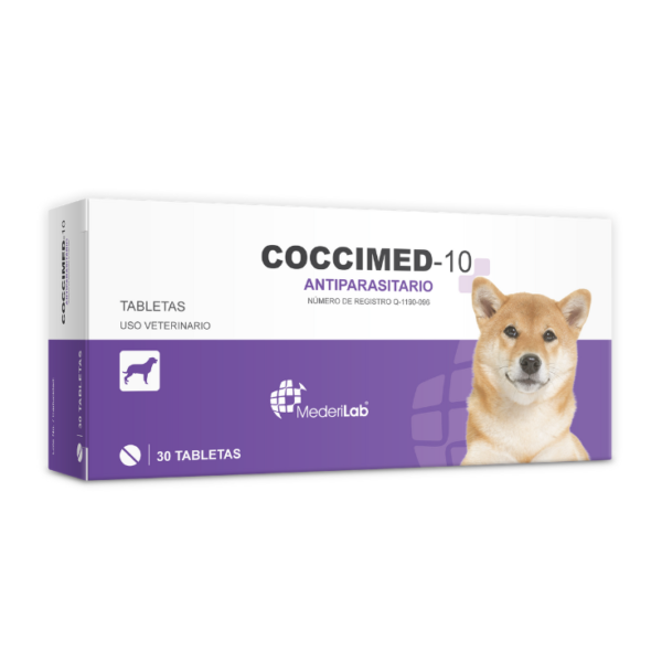 MederiLab Coccimed - 10 Antiparasitario 30 Tabletas