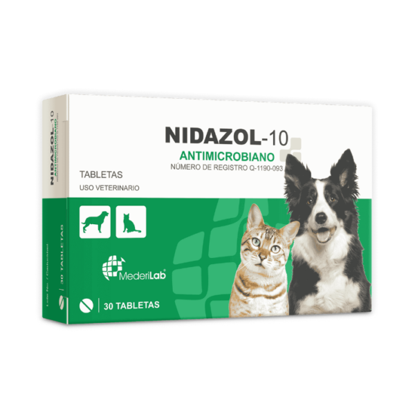 MederiLab Nidazol - 10 Antimicrobiano 30 Tabletas