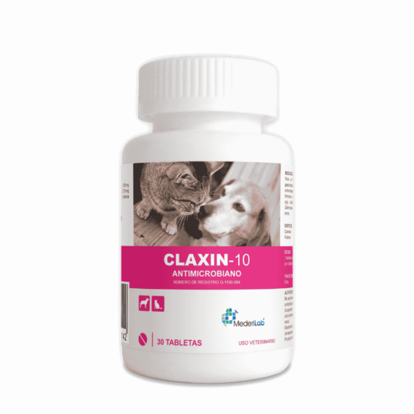 MederiLab Claxin - 10 Antimicrobiano 30 Tabletas